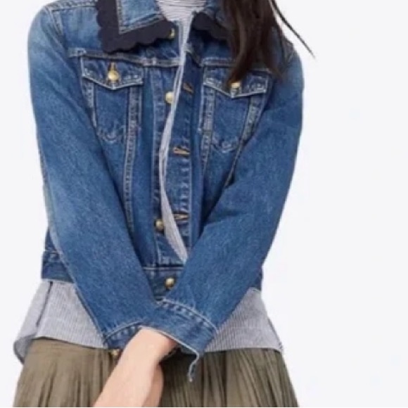 TORY BURCH jeans jacket - Picture 2 of 16